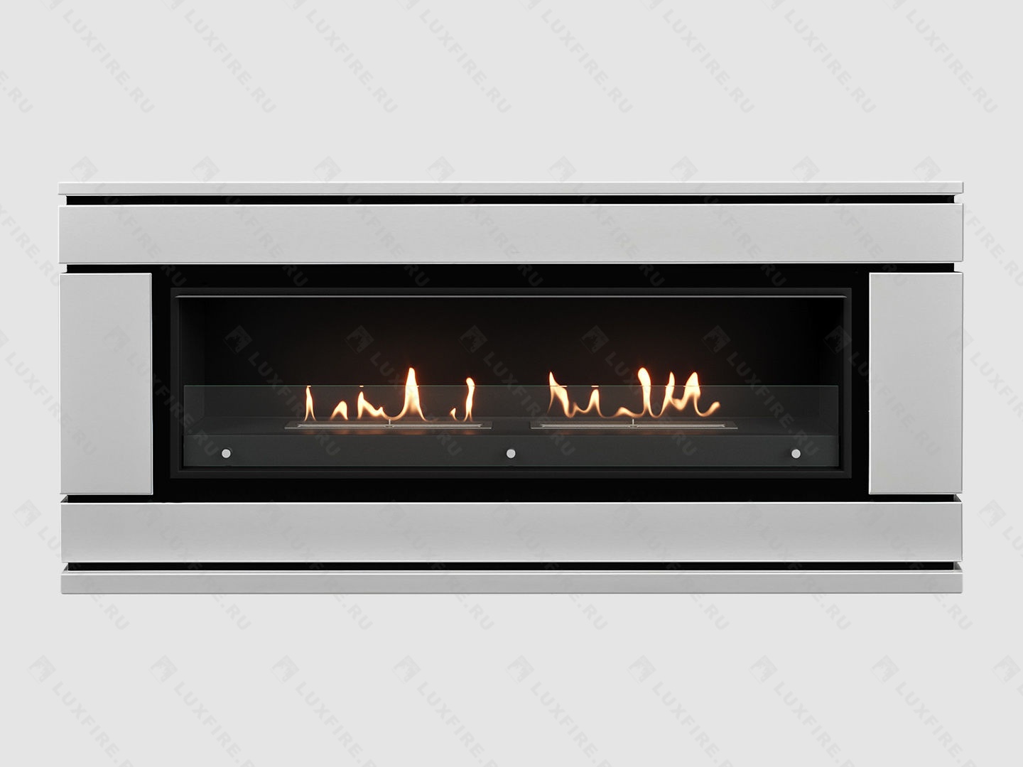 Каминный портал МДФ "Вега 2000" с биокамином Lux Fire "Фаер Бокс Вега-2" (белый) Каминный портал МДФ "Вега 2000" с биокамином Lux Fire "Фаер Бокс Вега-2" (белый) по цене 112 290 руб.