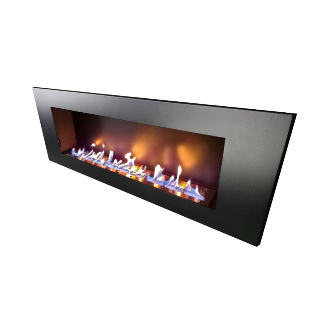 Биокамин "Русский огонь" Лофт 1500V встраиваемый с декоративным стеклом (стемалитом) по цене 46 650 руб.