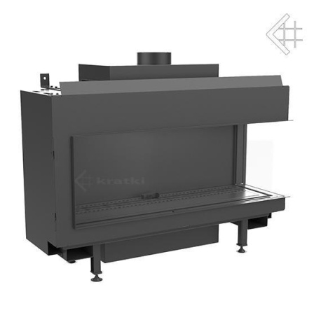 Газовая топка Kratki LEO/P/100/LPG (балонный газ)