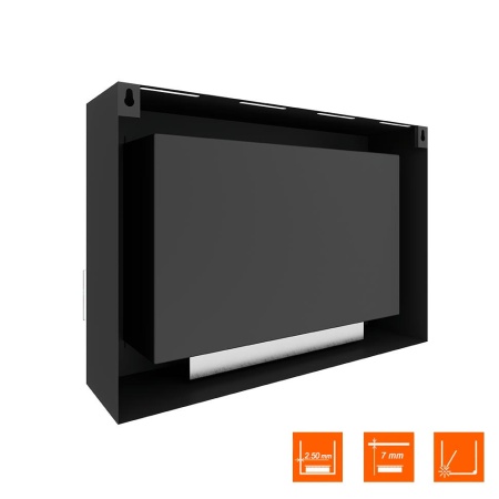 Биокамин SteelHeat WALL ONE 800 черный Биокамин SteelHeat WALL ONE 800 черный по цене 32 970 руб.