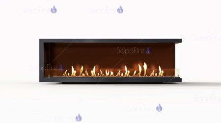 Встраиваемый угловой очаг 1400 SappFire по цене 52 200 руб.