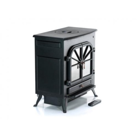 Электрокамин напольный Nottingham (черный)