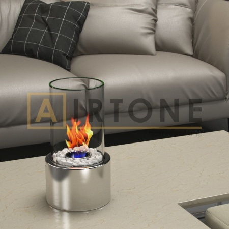 Биокамин настольный Airtone – Rond Steel Биокамин настольный Airtone – Rond Steel по цене 8 000 руб.