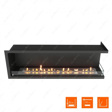 Биокамин угловой SteelHeat Leader 1400 правый стекло Биокамин угловой SteelHeat Leader 1400 правый стекло по цене 54 768 руб.