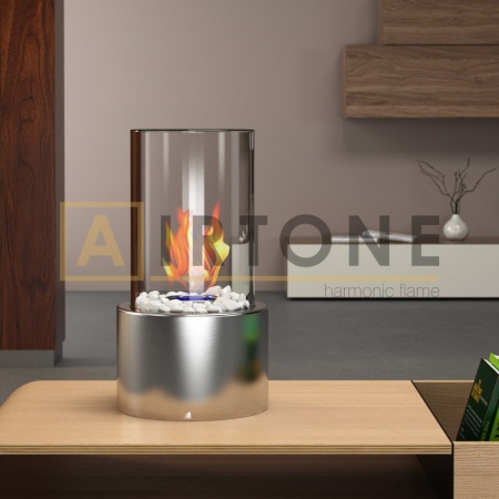 Биокамин настольный Airtone – Rond Steel Биокамин настольный Airtone – Rond Steel по цене 8 000 руб.