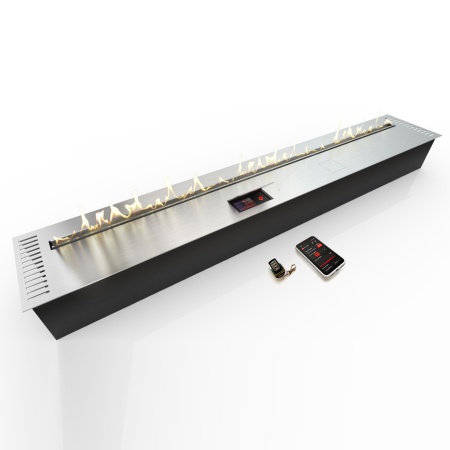 Автоматический биокамин ZeFire M 1800 шлифованный с ДУ по цене 579 000 руб.